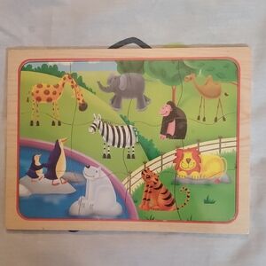 Wooden Animal Puzzle for Kids 🌏5/$10🌏‎